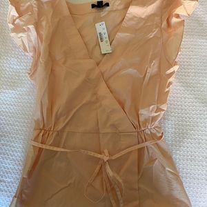 J crew peplum top with tags